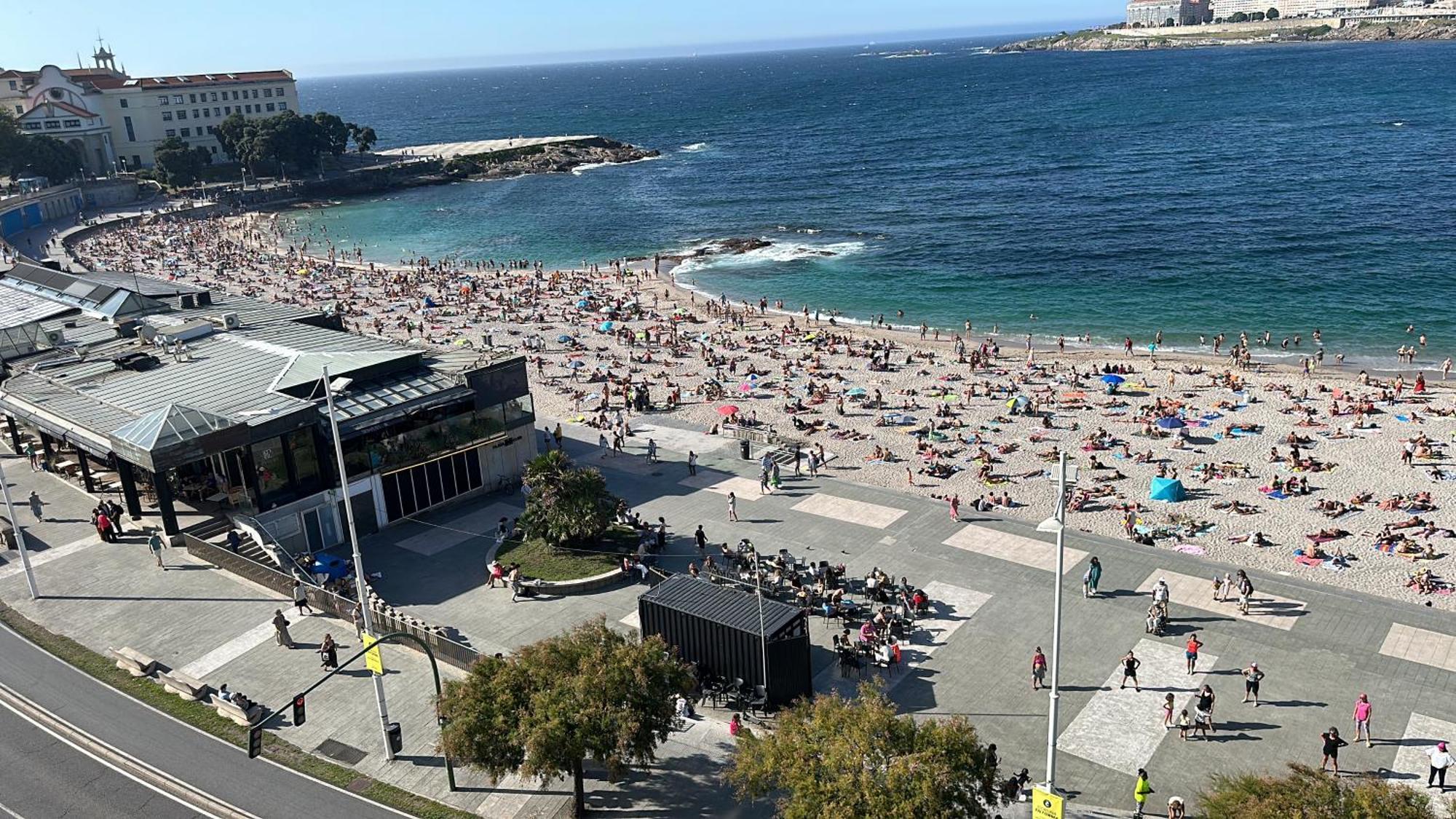 Piso Con Vistas A La Playa De Riazor Apartment A Coruna Exterior photo